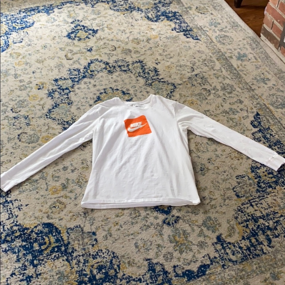 Nike Long Sleeve White Shirt